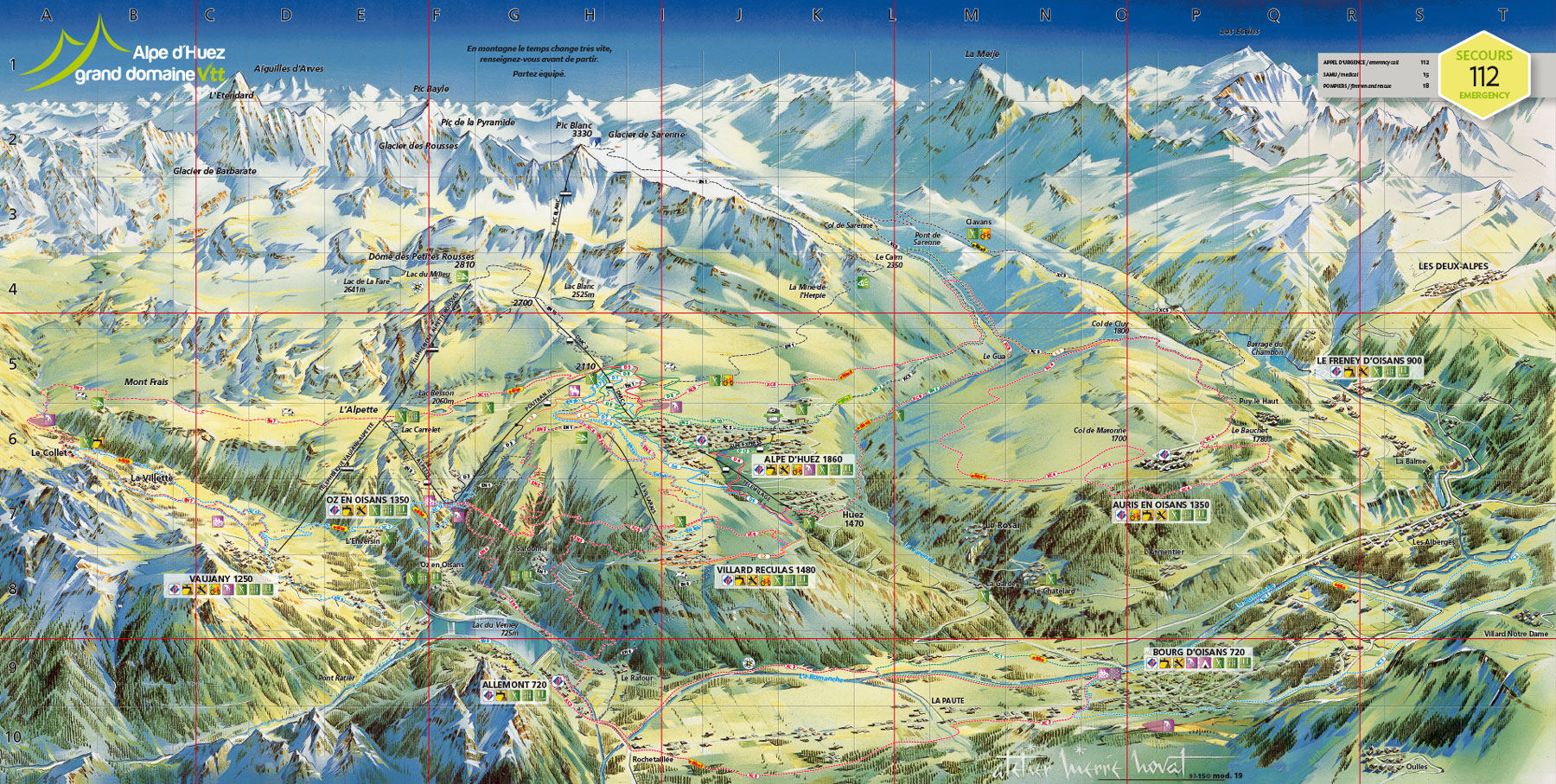 Alpe D Huez Grand Domaine Vtt Bike Parks En Oisans