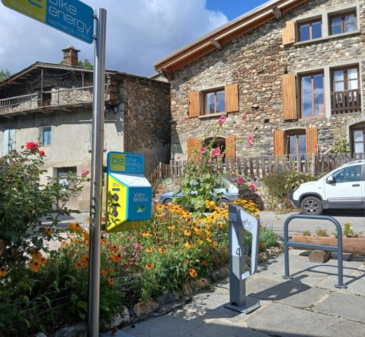 Bornes de recharge vélo électriques