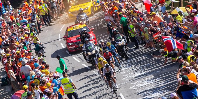 Passage Du Tour De France à Allemond – Étape 18 Vif – Courchevel_Allemond